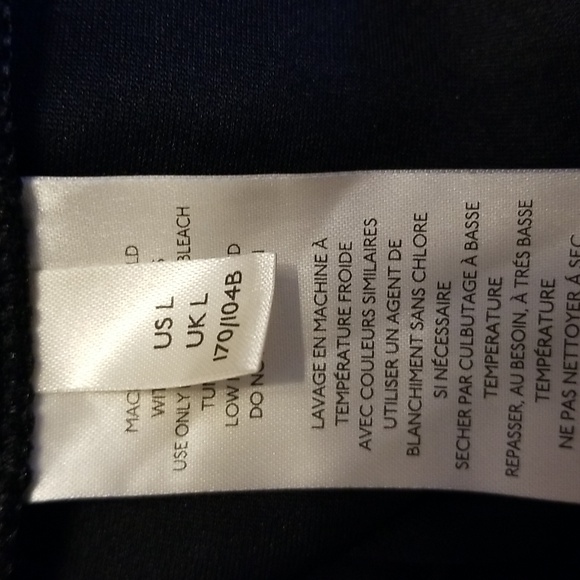 Free People Runaway Black Sleevless Knit Mini Dress Size Large - Picture 12 of 16